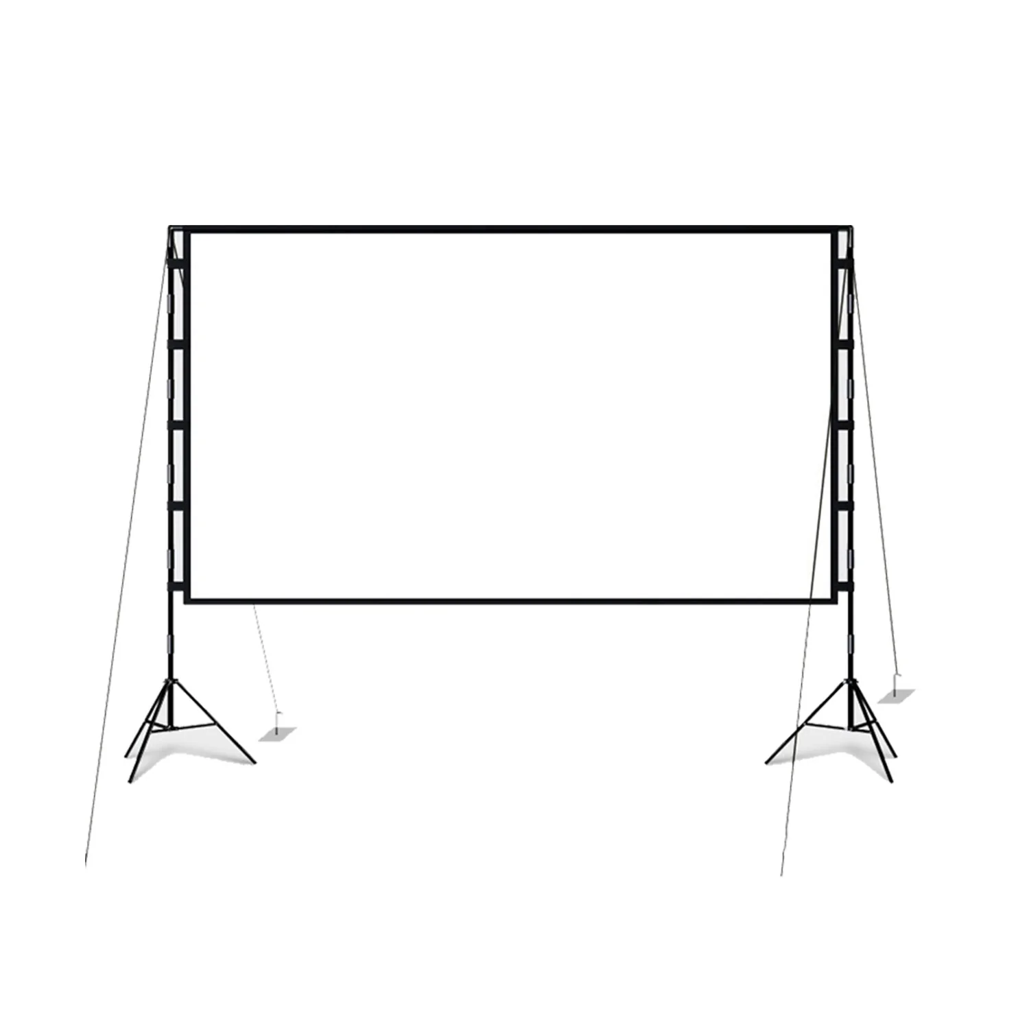 MN06 With Nails Milk Silk Projector Screen product detail image for TOPLEO B2B buyers
