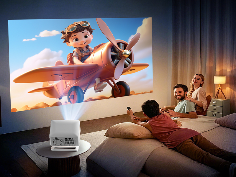 Smart projector OEM products — LCD and DLP portable projectors with Netflix certification
